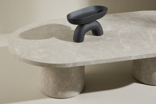 BRAM  salontafel Mahigan - beige - 120 x 60 cm