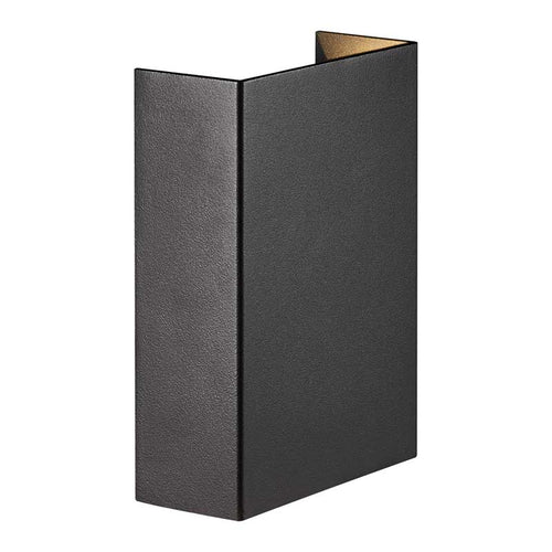 Nordlux Fold Wandlamp Buiten M - 2-lichts LED - 3000K - IP54- Zwart - vtwonen shop