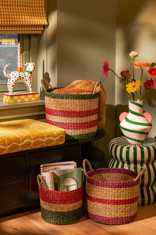 Mica Decorations  Kandelaar Hond - L26 x B11 x H27 cm - Keramiek - Wit