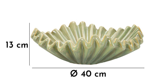 Mauro Ferretti svuotatasche - Ø 40x13 cm - groen