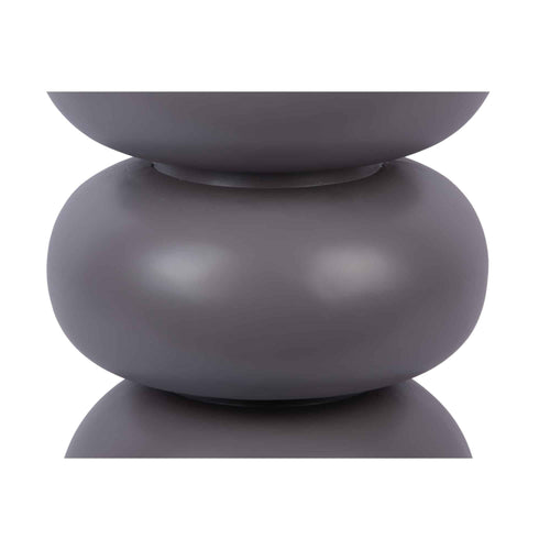 Leitmotiv kruk Curva - grijs - Ø35.5cm
