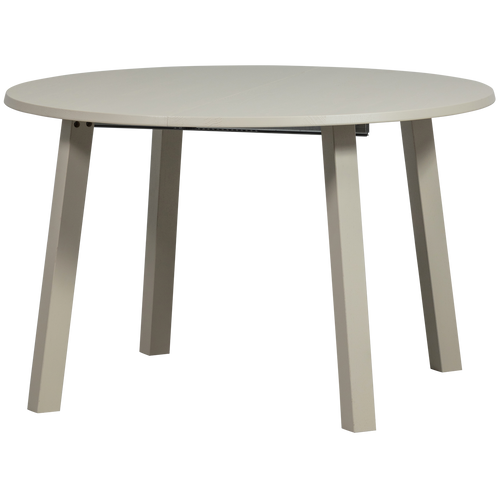 WOOOD uitschuifbare eettafel rond 120Ø cm Janne - Eiken - Dakargrau - vtwonen shop