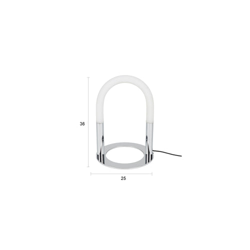 Zuiver Arch Tafellamp Chroom - Zilver - vtwonen shop