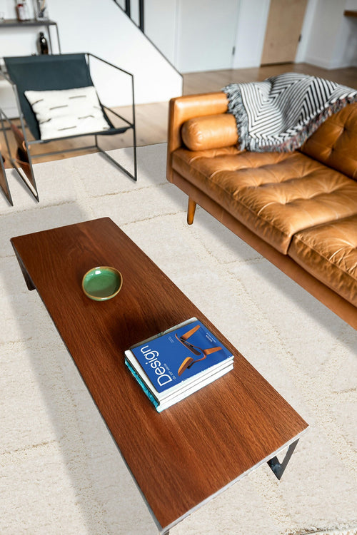 AFK Living vloerkleed Murmure - reliëfeffect - beige - 120 x 170 cm - vtwonen shop