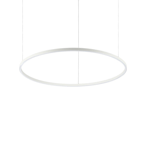 Ideal Lux ORACLE - Geïntegreerde LED Circle Plafond Hanglamp 1 Licht Wit 3000K