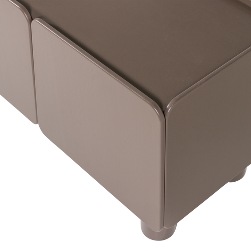 WOOOD tv meubel 200 cm Root - Grenen - Truffel Bruin - 58x200x45
