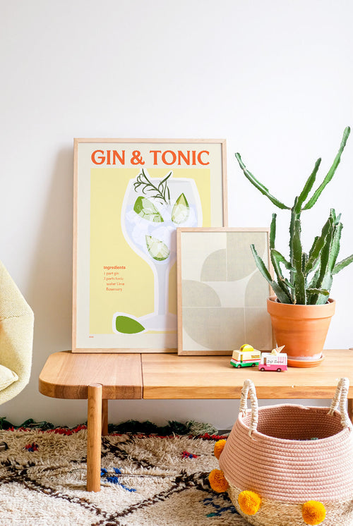 Elin PK - Gin & Tonic - PSTR studio Kunst Poster - vtwonen shop