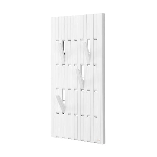 HOME DELUXE Garderobepaneel QUEST Wit - 55 x 4 x 105 cm