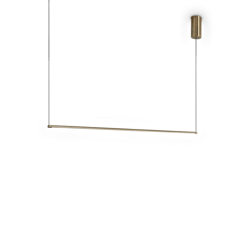 Ideal Lux ESSENCE Hanglamp voor aan het plafond, messing, 1x LED 2250lm 3000K