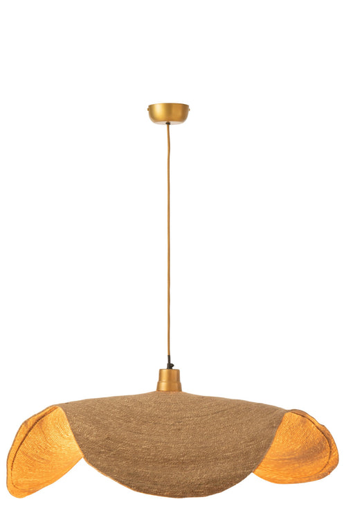 J-Line hanglamp Moonj - gras - naturel - large