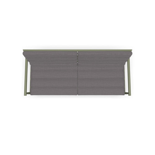 Lesli Living loungebank Harper - groen - 168x76x72cm