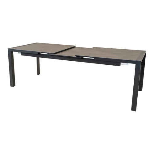 Lesli Living tuintafel Lagos - grijs - 200/260x96cm