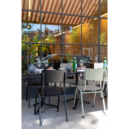 Zuiver Back To School Tuinstoel Groen - Set van 2