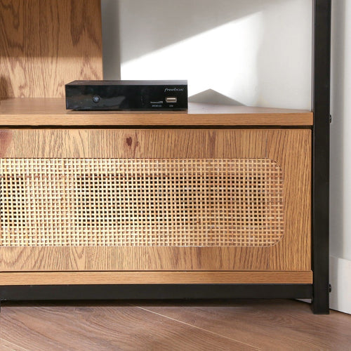 Calicosy - JAYA TV-meubel - Licht hout - 30x100x45 cm