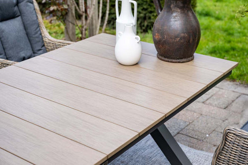 Garden Impressions Robusto tafel 240x100xH76 -  vintage teak