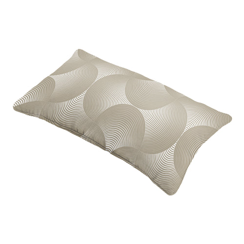 Madison sierkussen Napels - taupe - 30x50x10cm - set van 4
