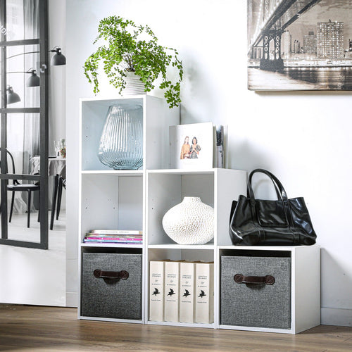 Calicosy - Opbergplank met 3 compartimenten COMPO - 29.5x31.7x92.5 cm