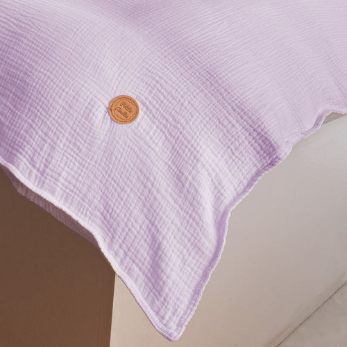 Petite Amélie Kinderbeddengoed LILA 2 dlg - biologisch katoen - paars