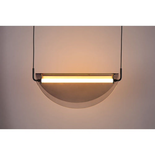 Zuiver Rani Hanglamp Getint Glas - Zwart - vtwonen shop