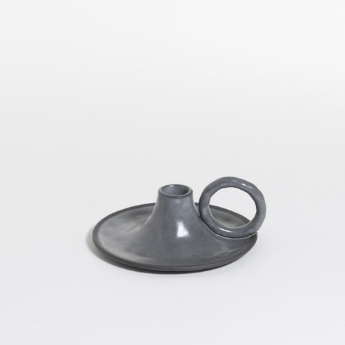 The Table Atelier Kandelaar 14,5x6 cm Black Truffle - vtwonen shop