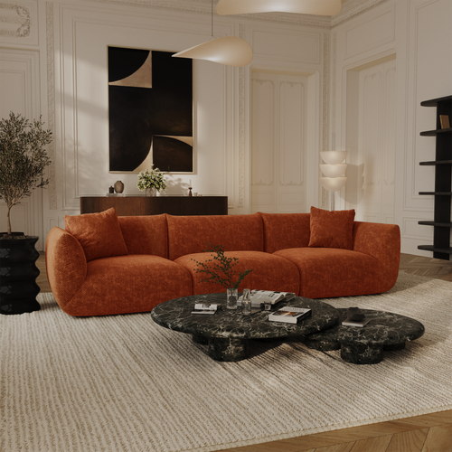 Sia Home - Modulaire bank NOOMA - chenillefluweel  313cm