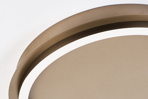 Searchlight plafondlamp Stellar - 1 lichts - 36  x 5.3   cm - brons