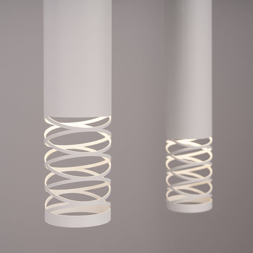Sollux Lighting Hanglamp LAMI 2 wit - 33x6x125cm