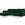 Cosmopolitan Design linker hoekbank Vienna 5-zits, flueel, zwart - 170x255x95cm