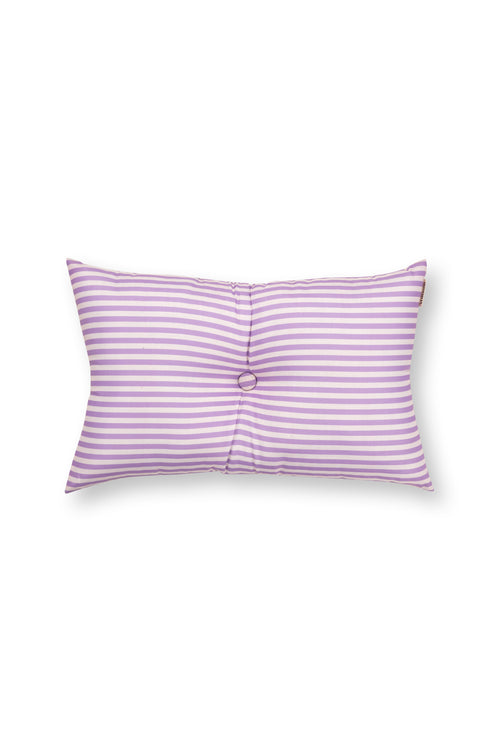 vtwonen - Sierkussens - Gestreept - Set van 2 - Lila - 35x55cm