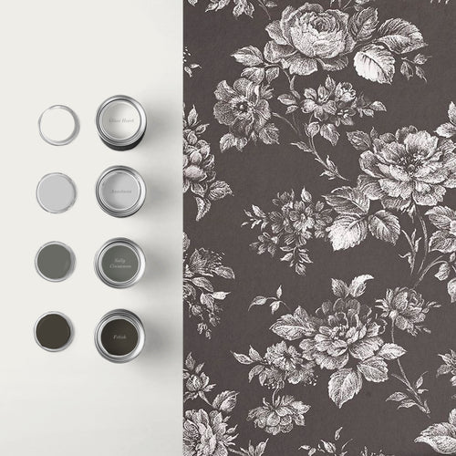 Graham & Brown Vliesbehang - Muse Noir - 10mx52cm - vtwonen shop