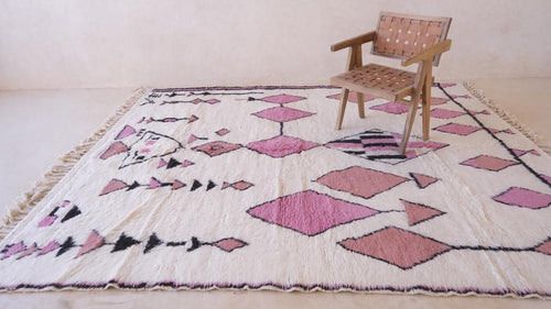 AFK Living vloerkleed Berber - handgemaakt - Wol - 140 x 200 cm