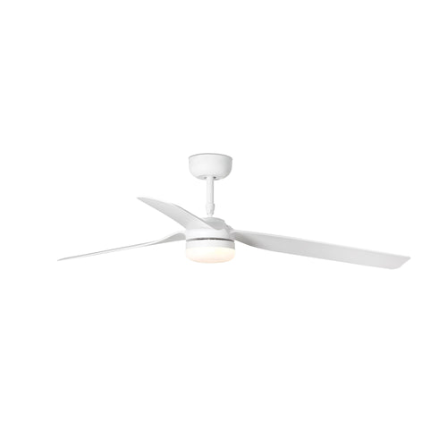 Faro Punt Punt 132cm Smart LED Plafondventilator Mat Wit CCT