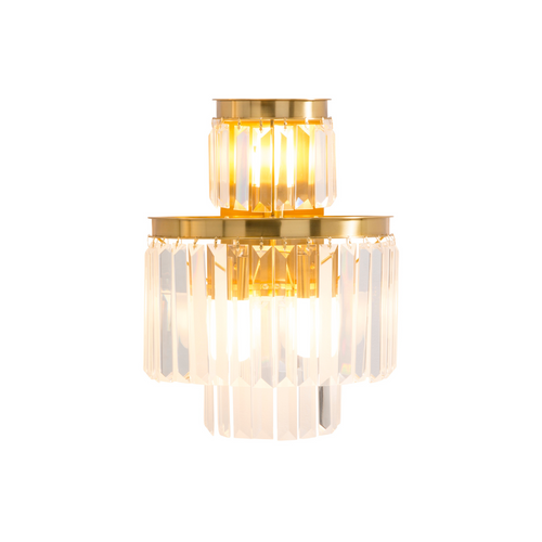 Signature - FULGURANT Wandlamp - Goudkleurig - 35x35x42 cm