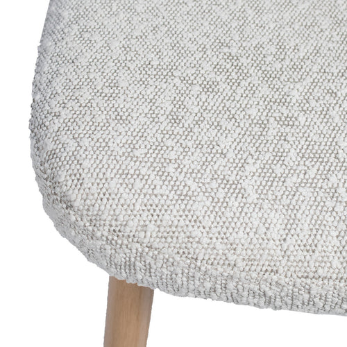 Giga Meubel Eetkamerstoel Nienke - Beige Stof - Zithoogte 49cm - Set van 2 - vtwonen shop