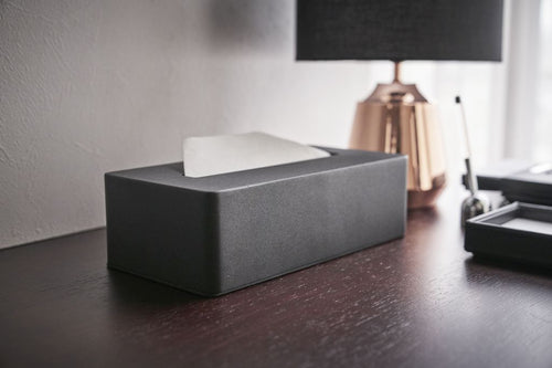 Yamazaki Tissuebox - Tower - Zwart - vtwonen shop