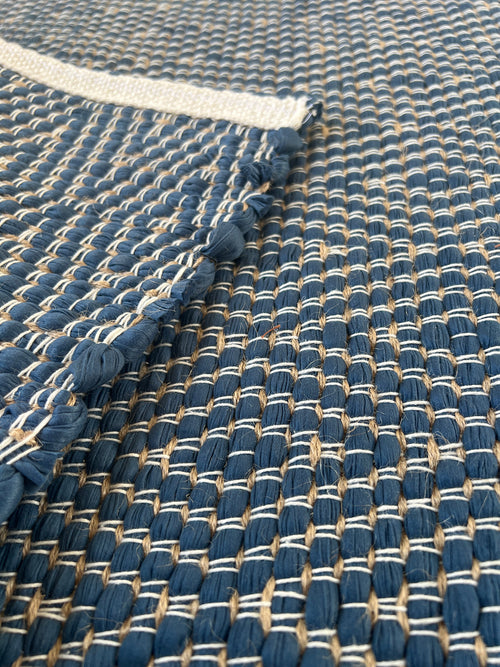AFK Living vloerkleed Pessoa - handgemaakt - Katoen en gerecyclede vezels - 120 x 170 cm