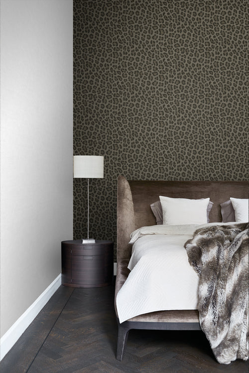 Origin Wallcoverings behang panterprint taupe - 53 cm x 10.05 m - 347802 - vtwonen shop