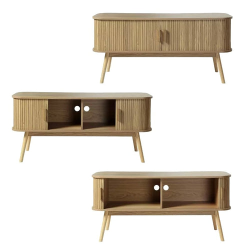 Calicosy - ERNEST TV-meubel - Licht hout - 39x119x55 cm