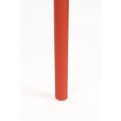 Housecraft Living Mante Tuinstoelen Kunststof Terra/ Rood - Set van 4 - vtwonen shop