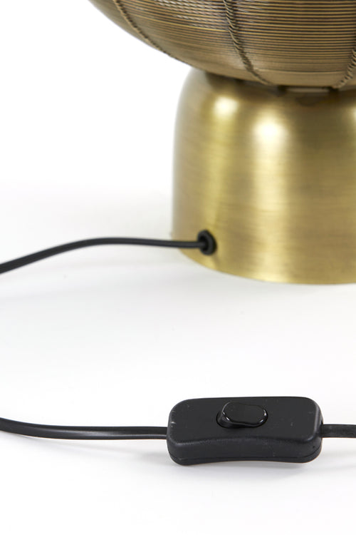 Light & Living tafellamp SUNEKO  - 25x25x34cm - brons - vtwonen shop