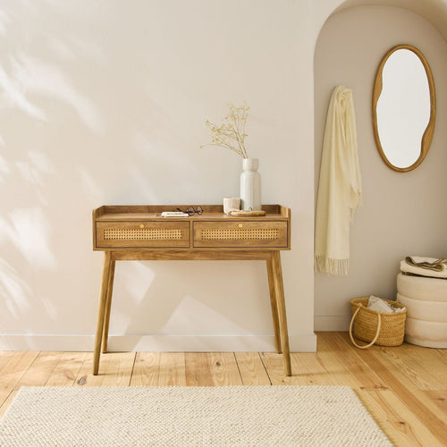Calicosy - PALMO Design haltafel - Licht hout - 35x100x85,2 cm