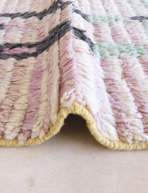 AFK Living vloerkleed Berber - handgemaakt - Wol - 70 x 301 cm
