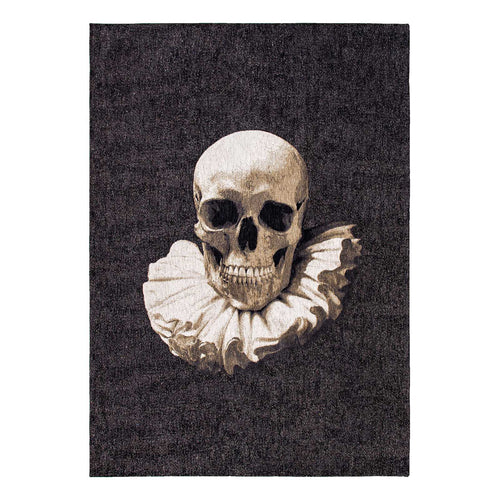 Louis De Poortere vloerkleed Funny Bones - zwart - 100x140cm - vtwonen shop