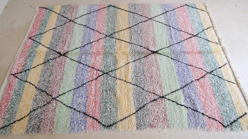 AFK Living vloerkleed Berber - handgemaakt - Wol - 140 x 200 cm