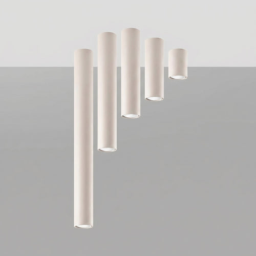 Sollux Lighting Plafondlamp LAGOS 10 beige - 6x6x10cm