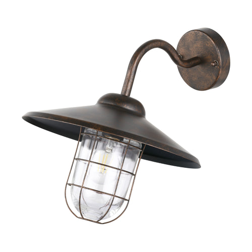EGLO wandlamp buiten Melgoa - e27 - 30 cm - koper antiek