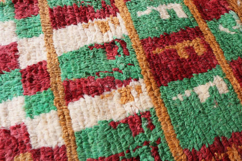 AFK Living vloerkleed Berber - handgemaakt - Wol - 84 x 388 cm - vtwonen shop