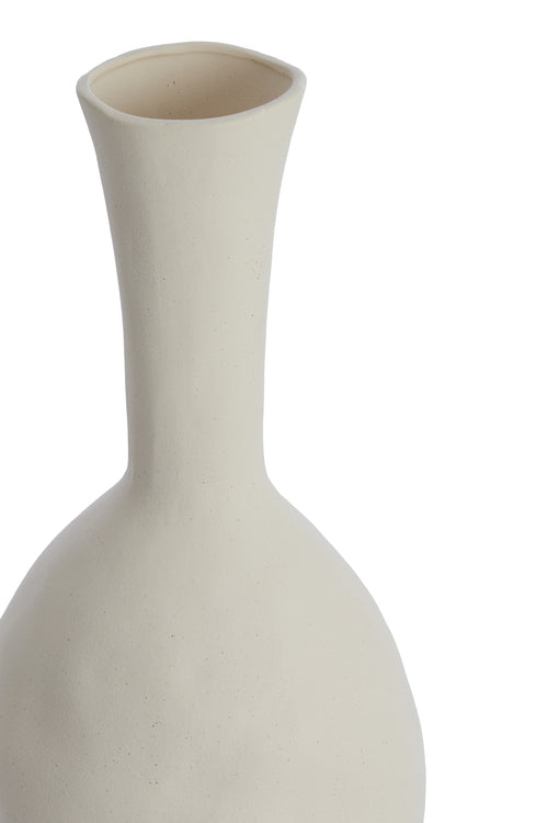 Light & Living vaas NUGINA - 23x20x62.5cm - wit