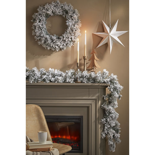 Black Box Trees Dinsmore Guirlande - L270 cm - Frosted Green