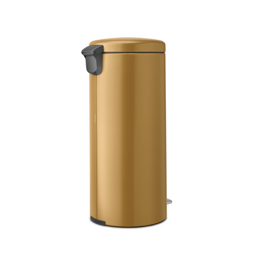 NewIcon pedaalemmer 30 liter met kunststof binnenemmer - Warm Gold - vtwonen shop